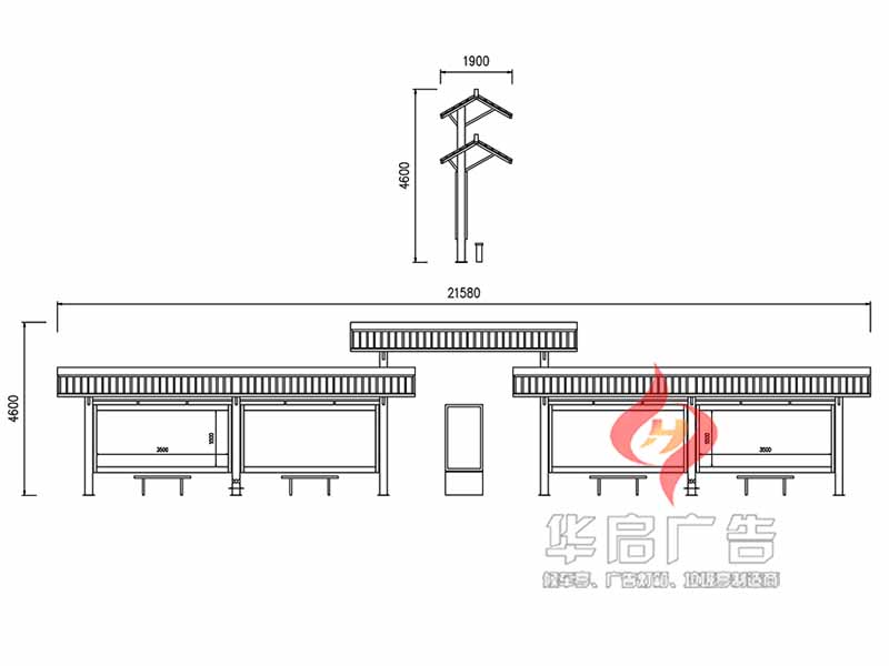 九江仿古公交候车亭FHMY-808-1.jpg